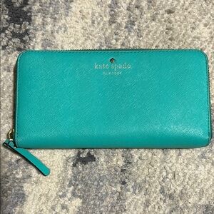Kate Spade Teal Wallet